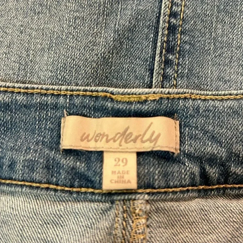 Wonderly denim skirt
